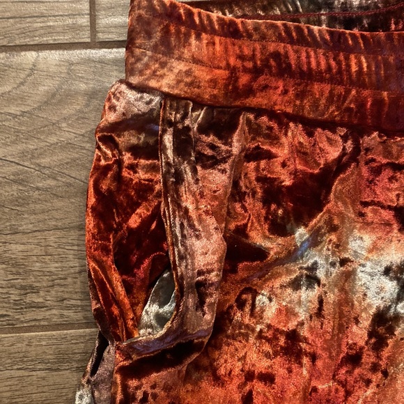 NWOT - cozy, velvety holiday lounge pants - Picture 3 of 5